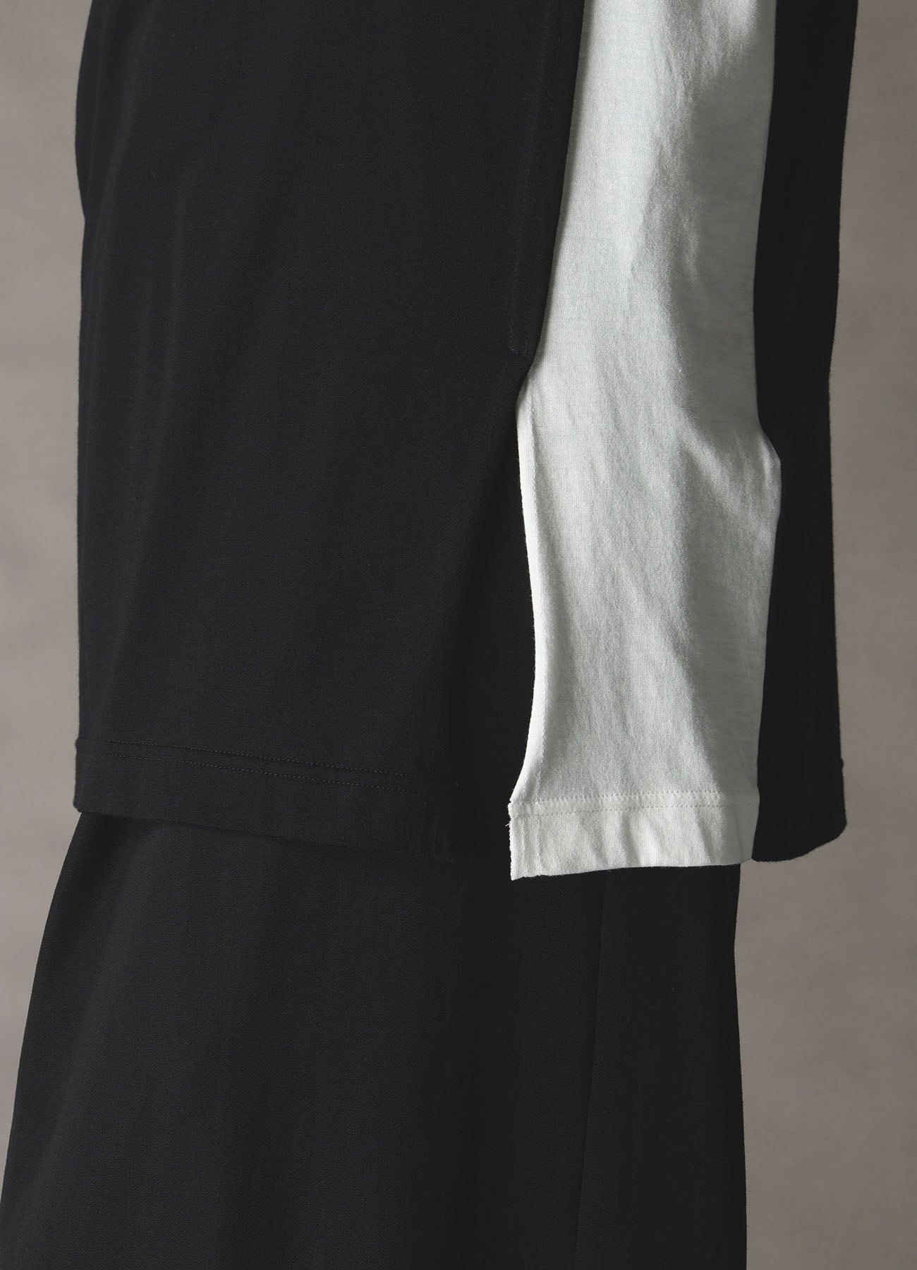 COMBINATION JERSEY MIX T-SHIRT