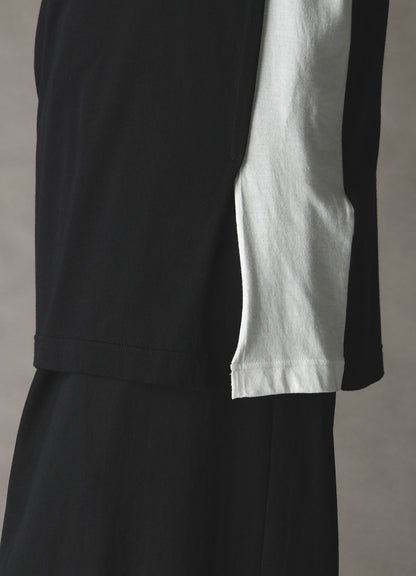 COMBINATION JERSEY MIX T-SHIRT