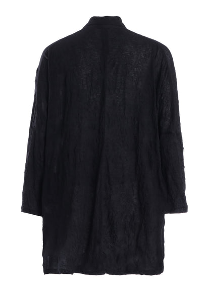 T/C WASHER JERSEY FRONT BUTTON SHIRT