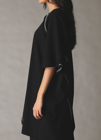 SLUB JERSEY RAGLAN SHORT-SLEEVE T-SHIRT