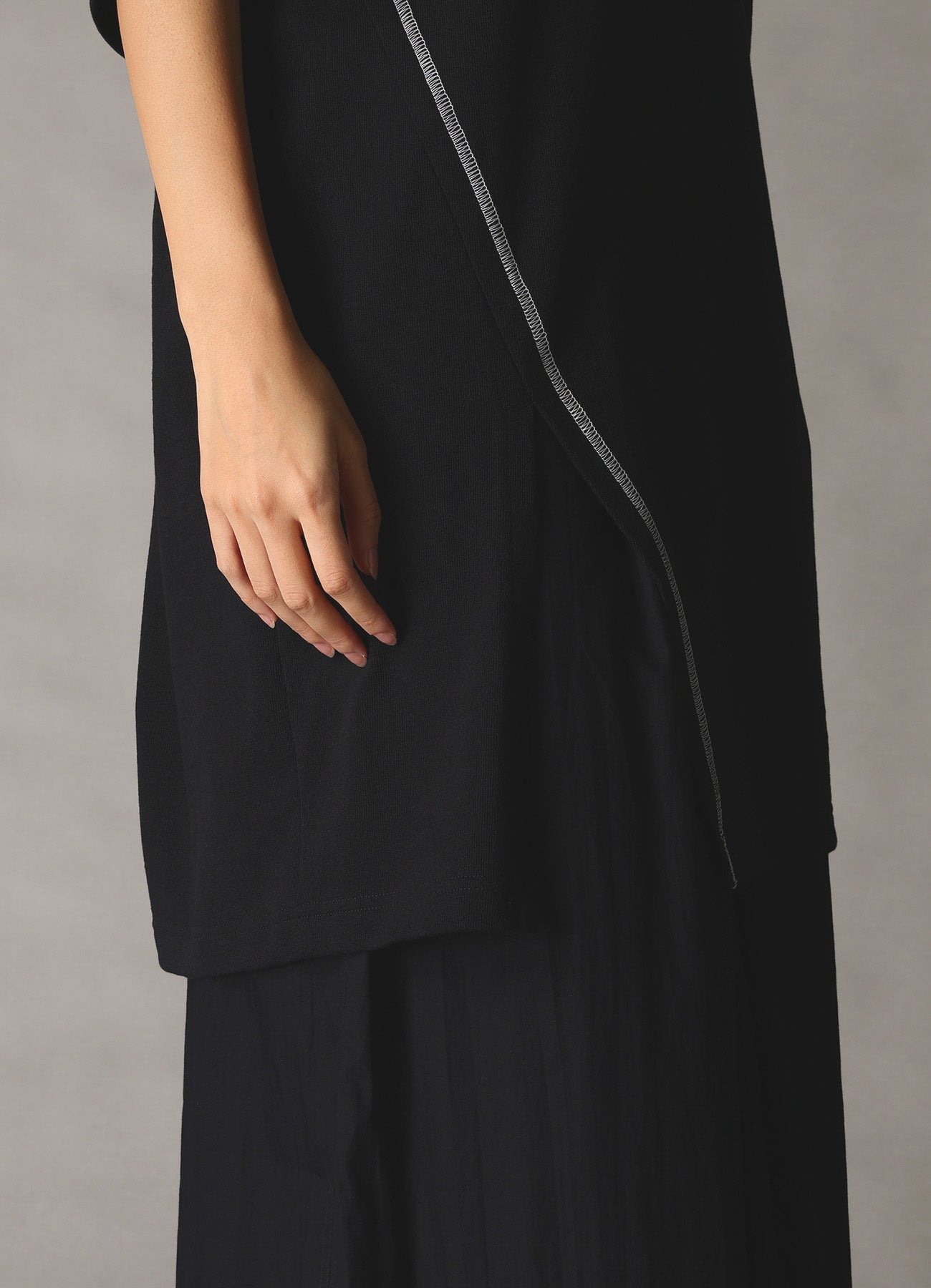 SLUB JERSEY RAGLAN SHORT-SLEEVE T-SHIRT