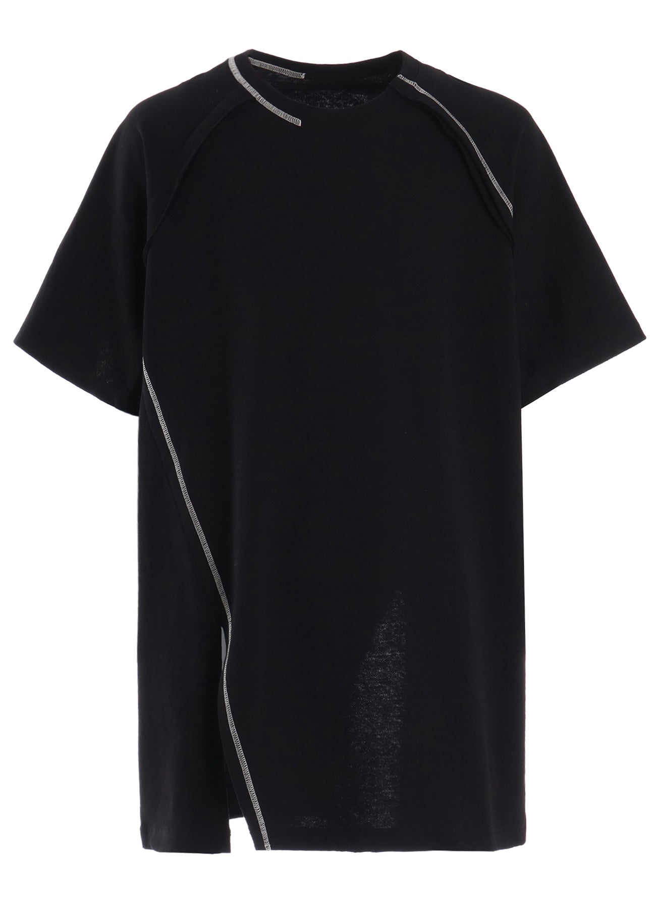 SLUB JERSEY RAGLAN SHORT-SLEEVE T-SHIRT