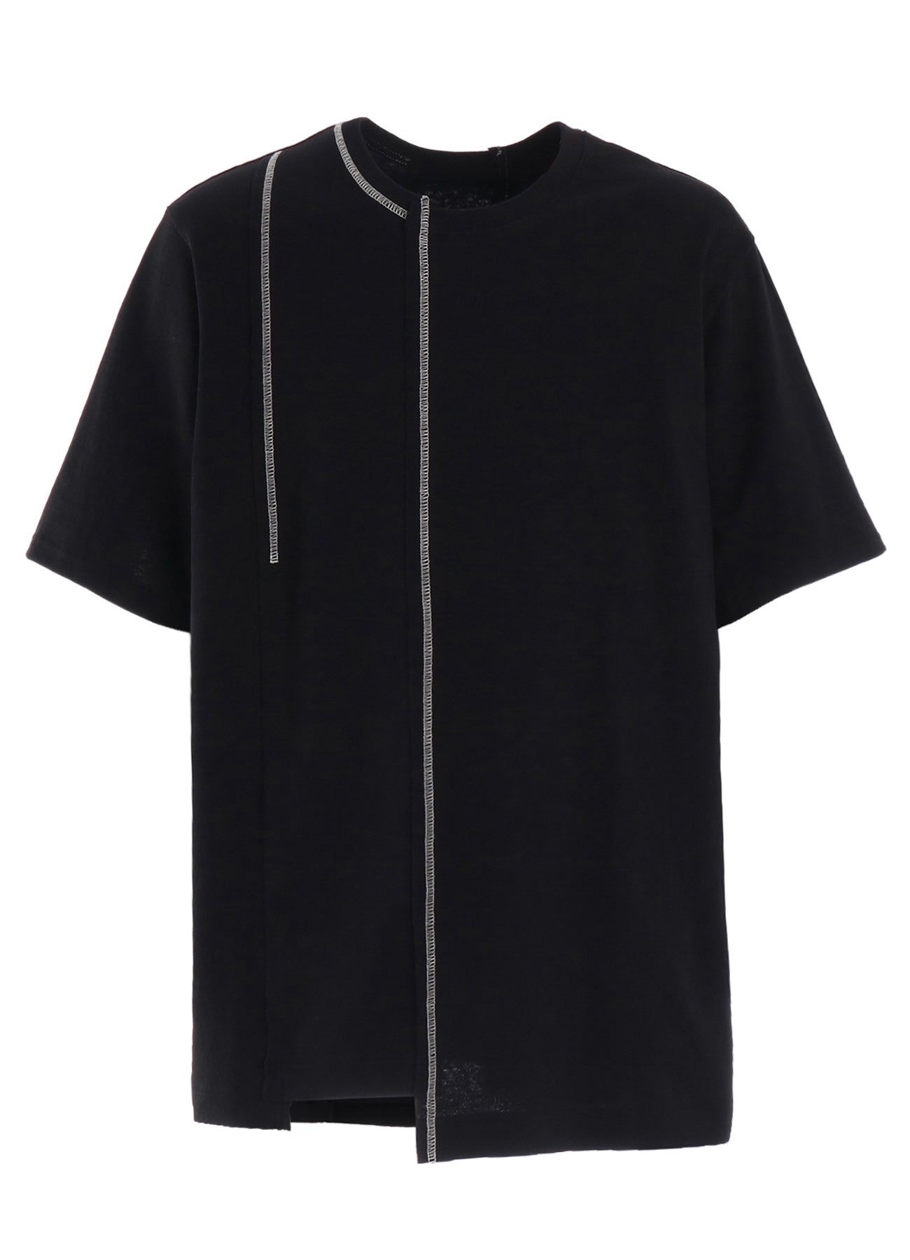 SLUB JERSEY SWITCHING T-SHIRT – THE SHOP YOHJI YAMAMOTO