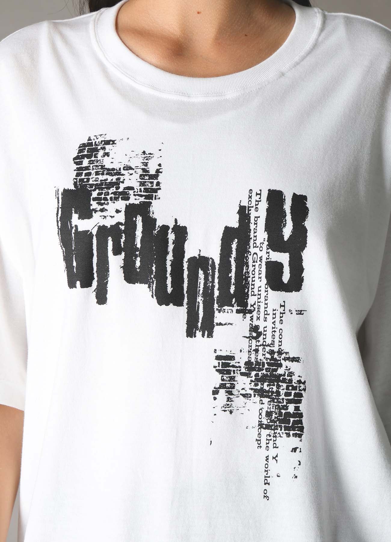 JERSEY GY LOGO T-SHIRT – THE SHOP YOHJI YAMAMOTO