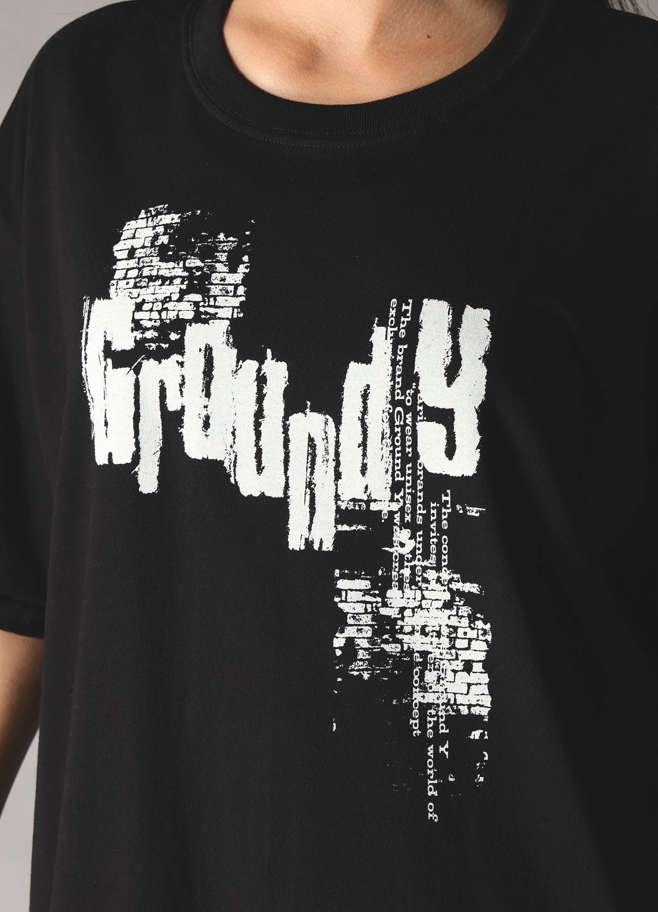 JERSEY GY LOGO T-SHIRT – THE SHOP YOHJI YAMAMOTO
