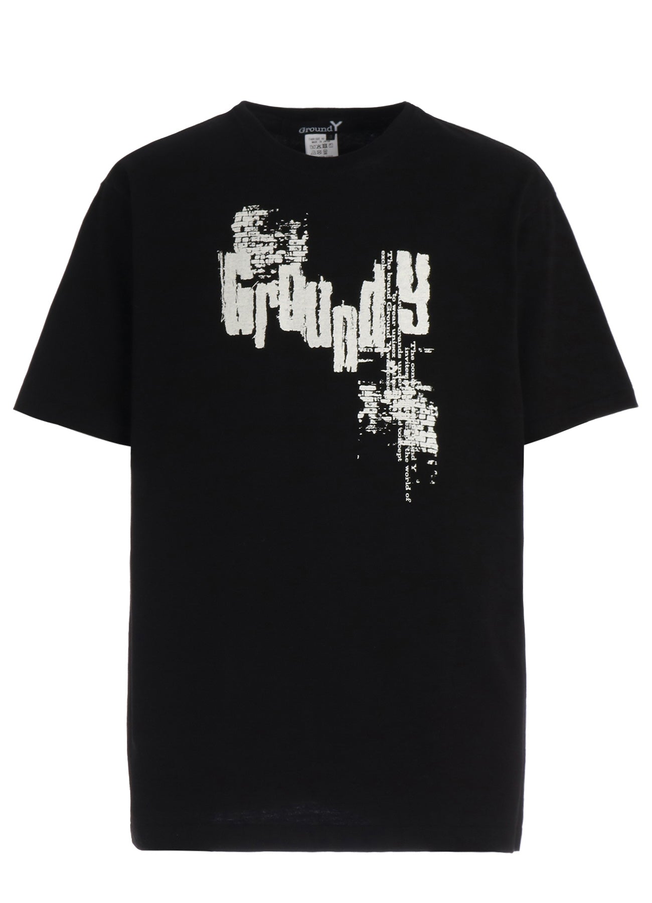 JERSEY GY LOGO T-SHIRT – THE SHOP YOHJI YAMAMOTO