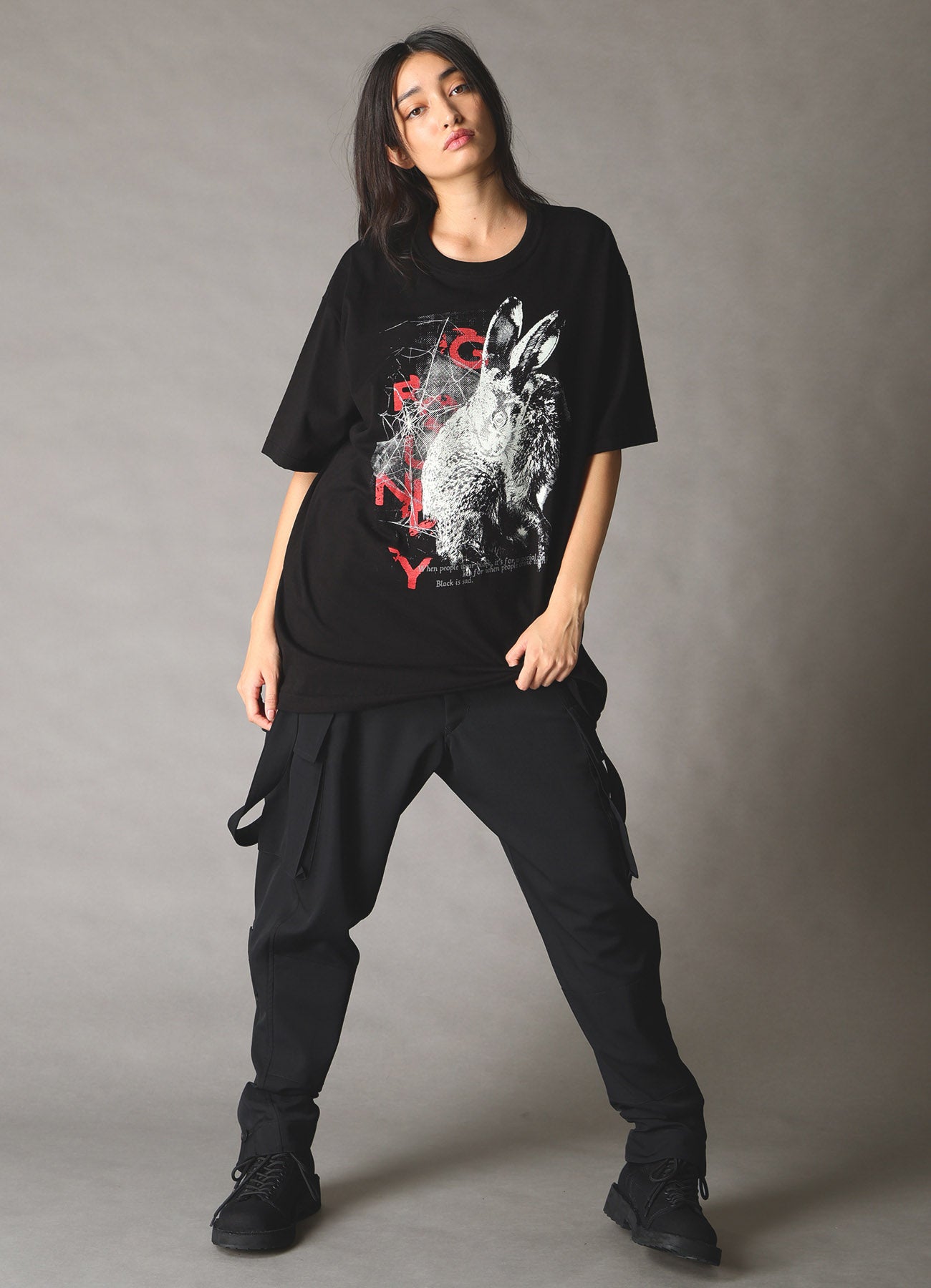 JERSEY RABBIT T-SHIRT – THE SHOP YOHJI YAMAMOTO