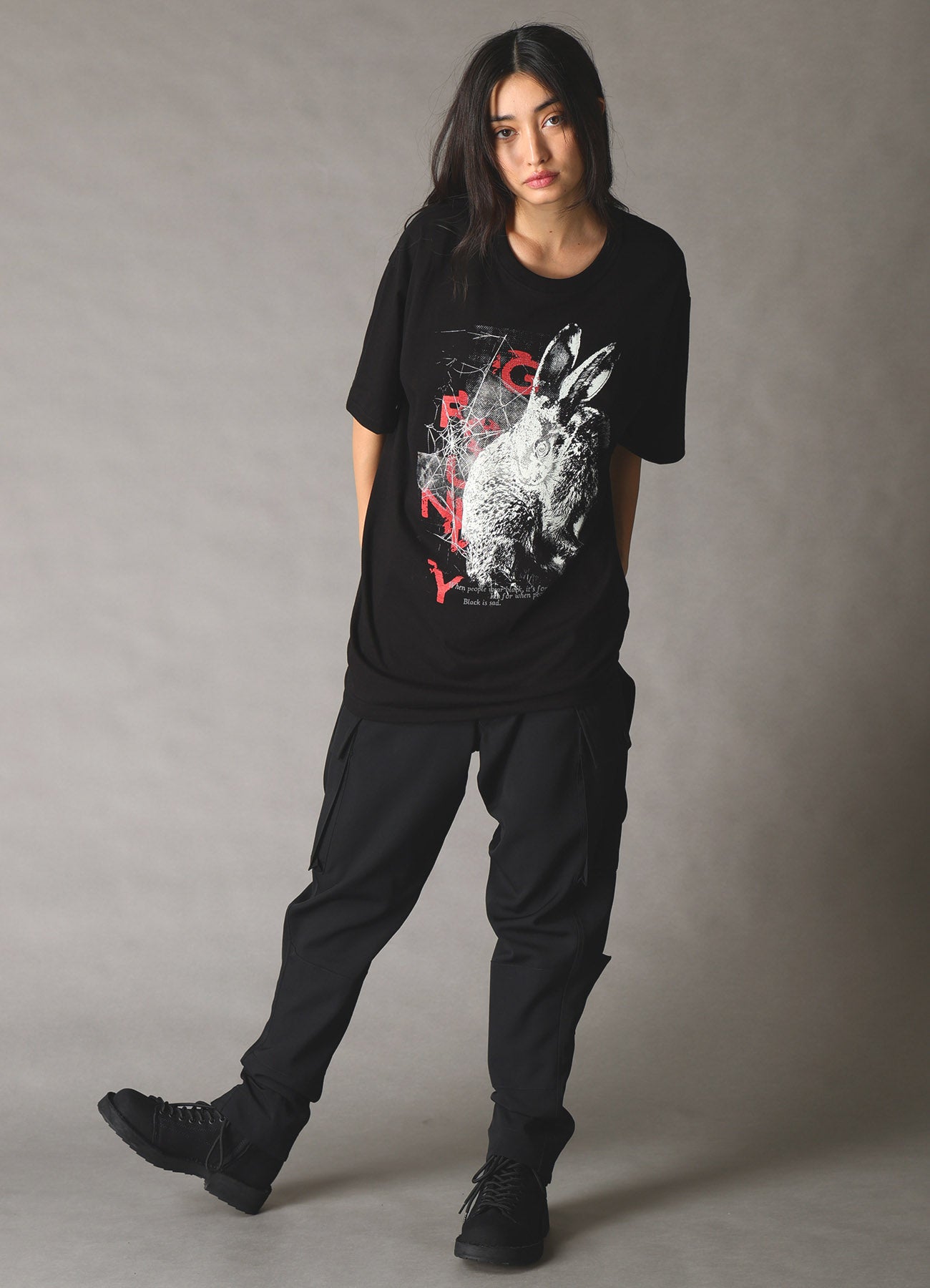 JERSEY RABBIT T-SHIRT – THE SHOP YOHJI YAMAMOTO
