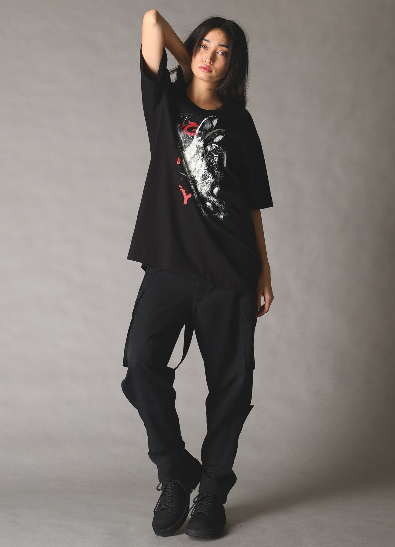 JERSEY RABBIT T-SHIRT – THE SHOP YOHJI YAMAMOTO