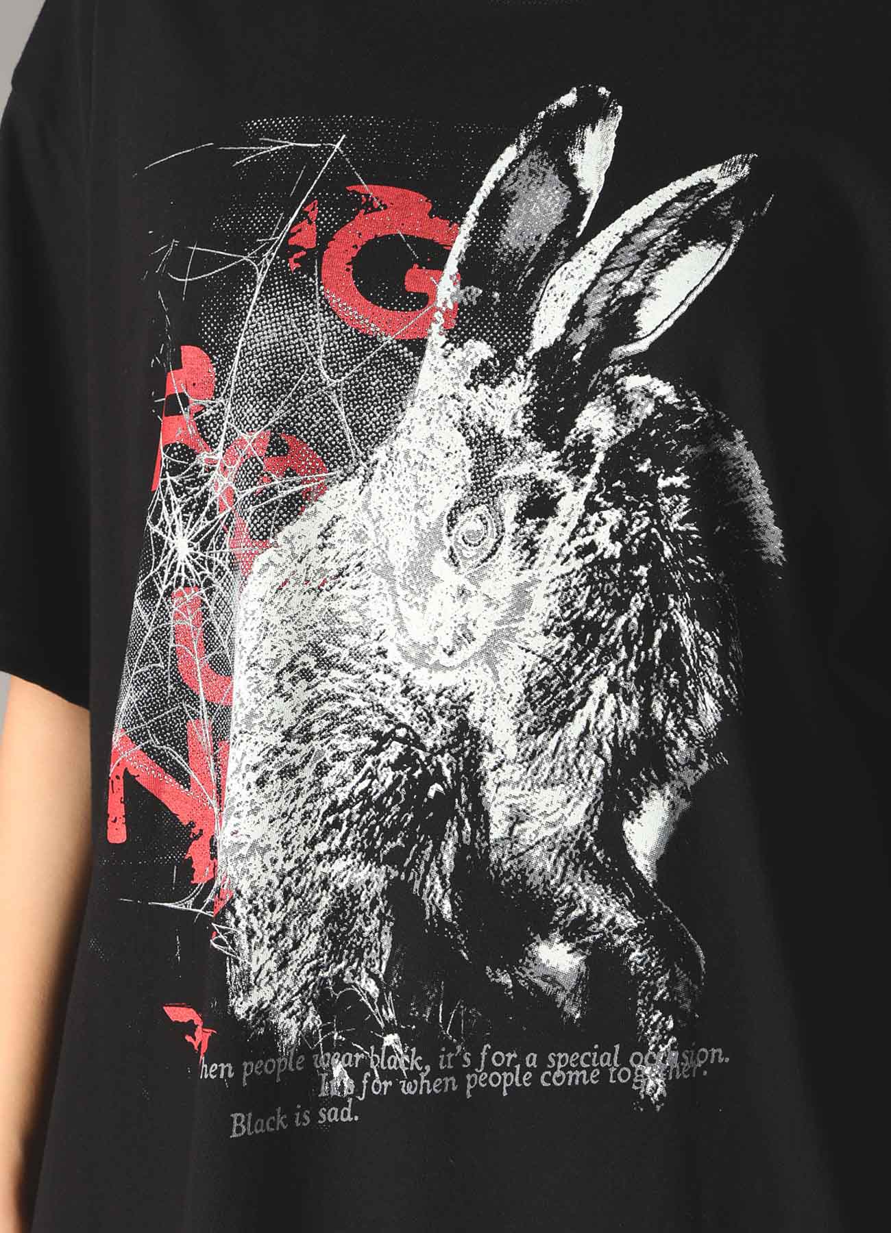JERSEY RABBIT T-SHIRT – THE SHOP YOHJI YAMAMOTO