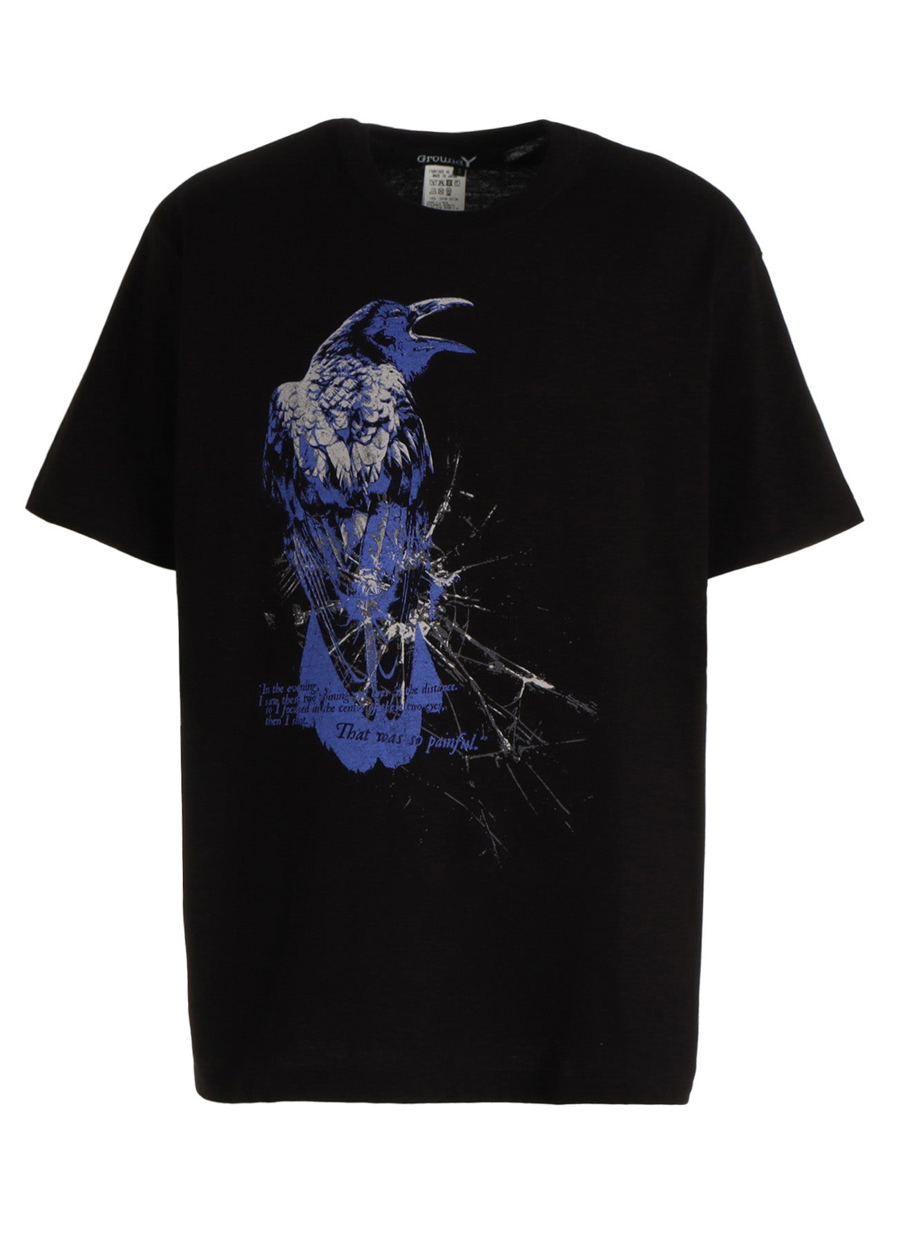 JERSEY CROW T-SHIRT – THE SHOP YOHJI YAMAMOTO