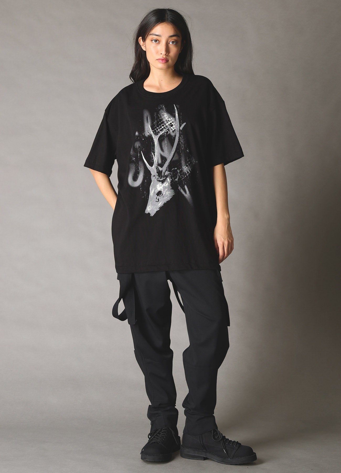 JERSEY DEER T-SHIRT – THE SHOP YOHJI YAMAMOTO