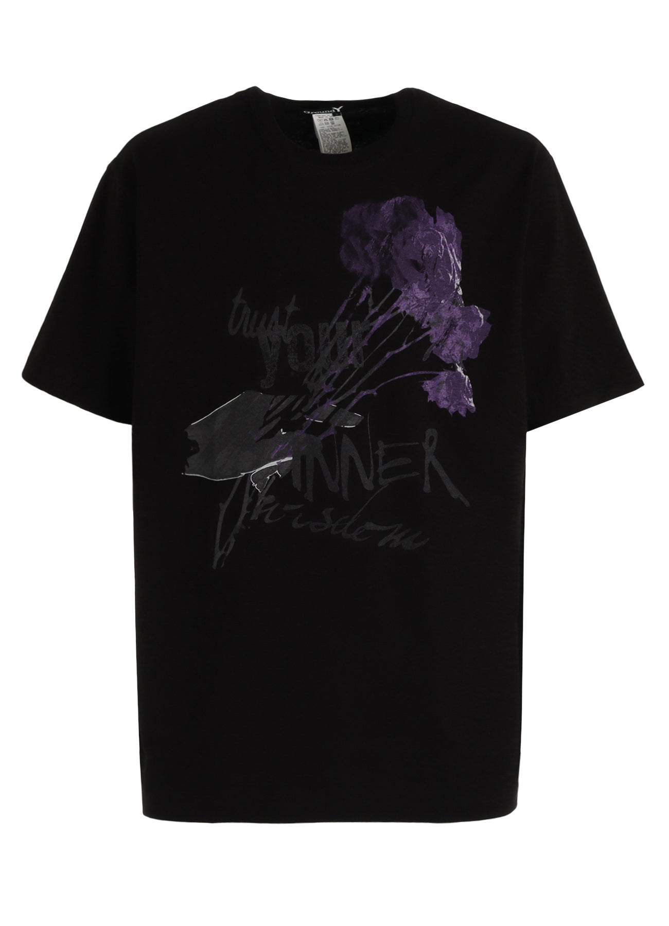 JERSEY ROSE AND HANDS T-SHIRT