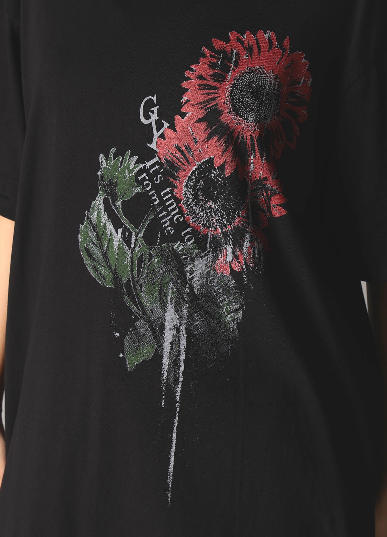 JERSEY SUNFLOWER T-SHIRT