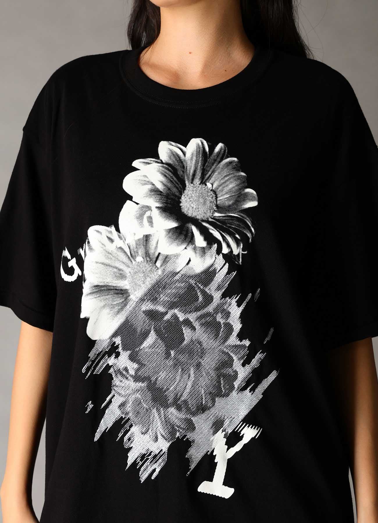 JERSEY FLOWER T-SHIRT