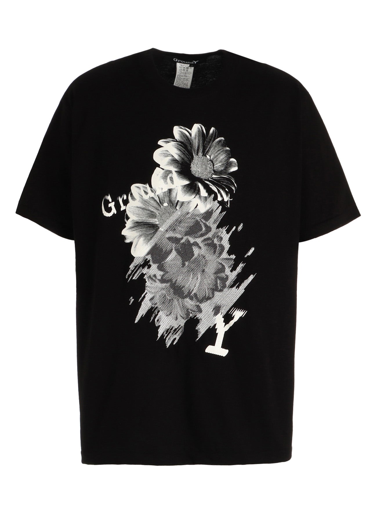 JERSEY FLOWER T-SHIRT