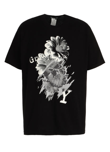 JERSEY FLOWER T-SHIRT