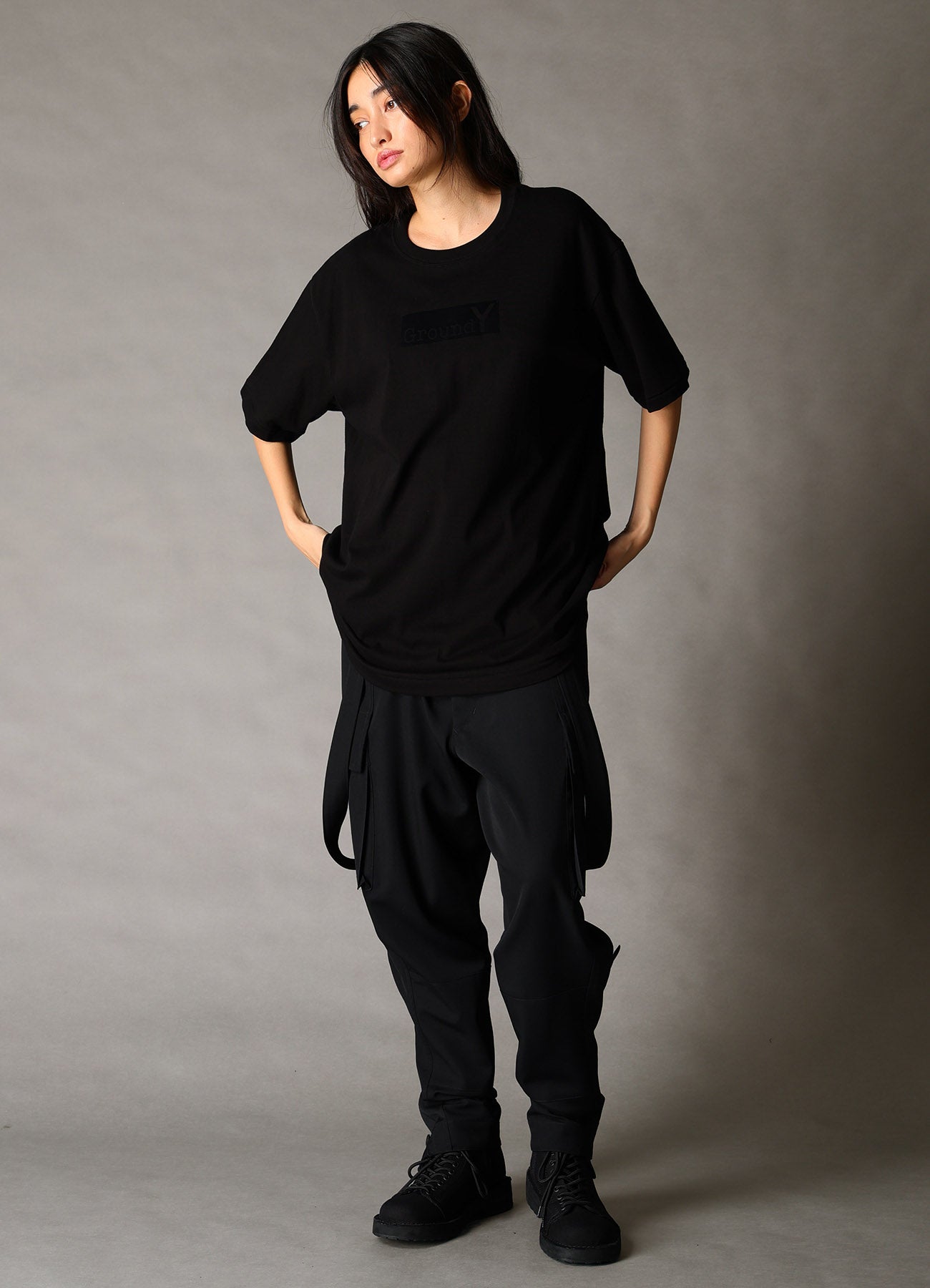 JERSEY FLOCKY BOX LOGO T-SHIRT