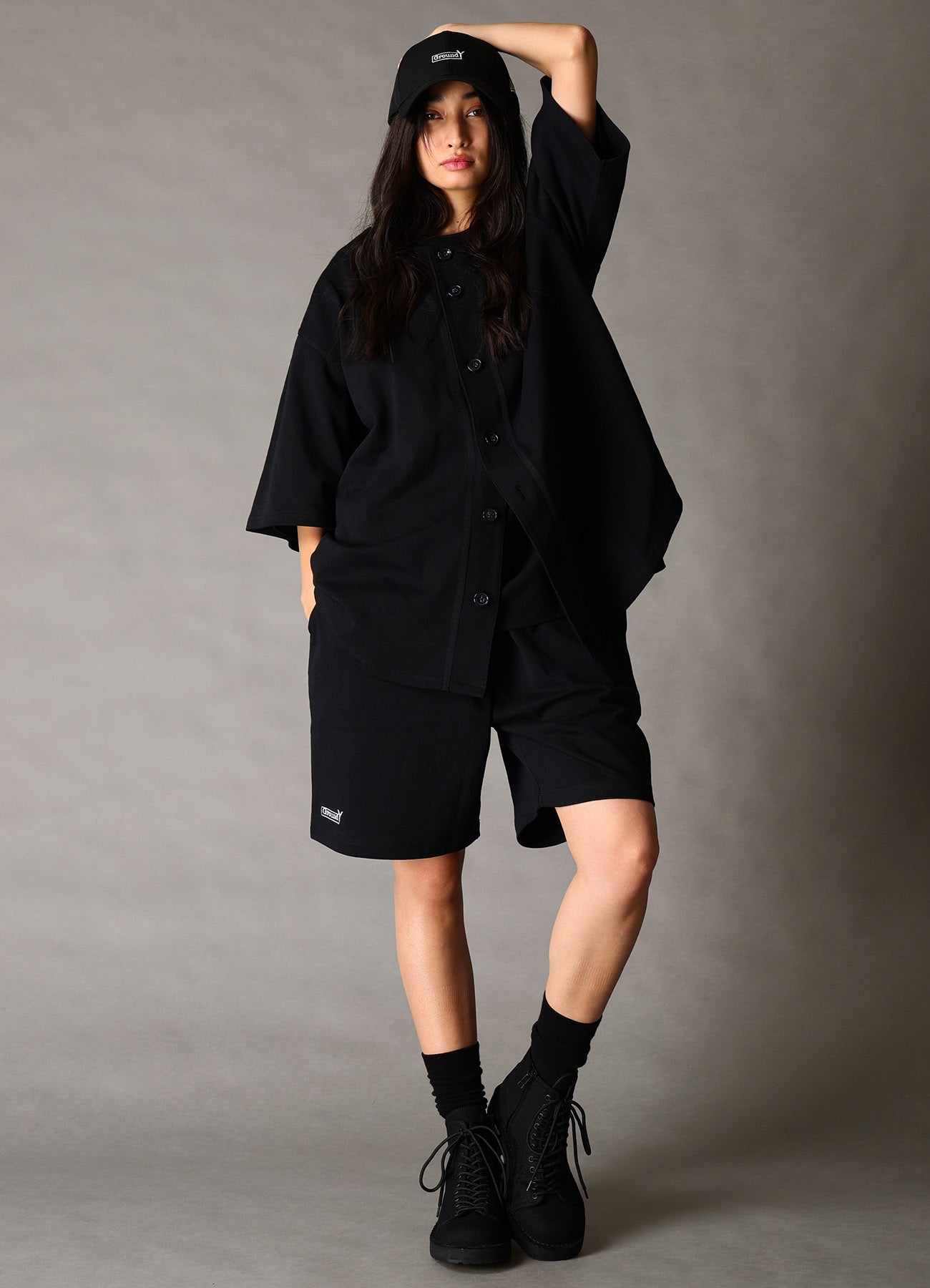 Ground Y×NEW ERA Ground Y BACK LOGO BASE BALL SHIRT – THE SHOP