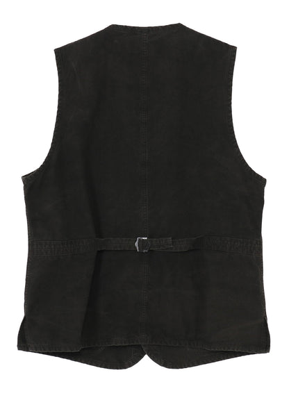 COTTON RIP PRODUCT PIGMENT DYED PIPING VEST