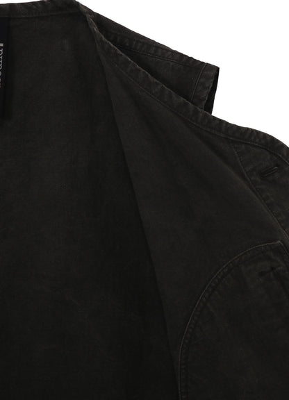 COTTON RIP PRODUCT PIGMENT DYED PIPING VEST