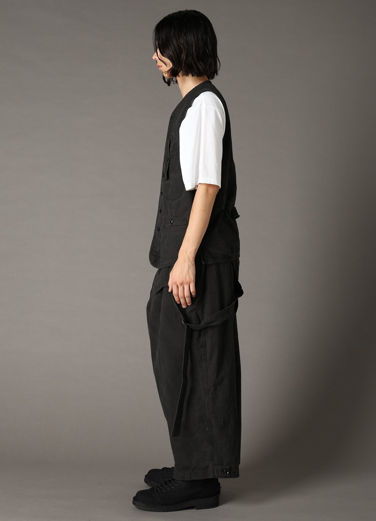 COTTON RIP PRODUCT PIGMENT DYED PIPING VEST