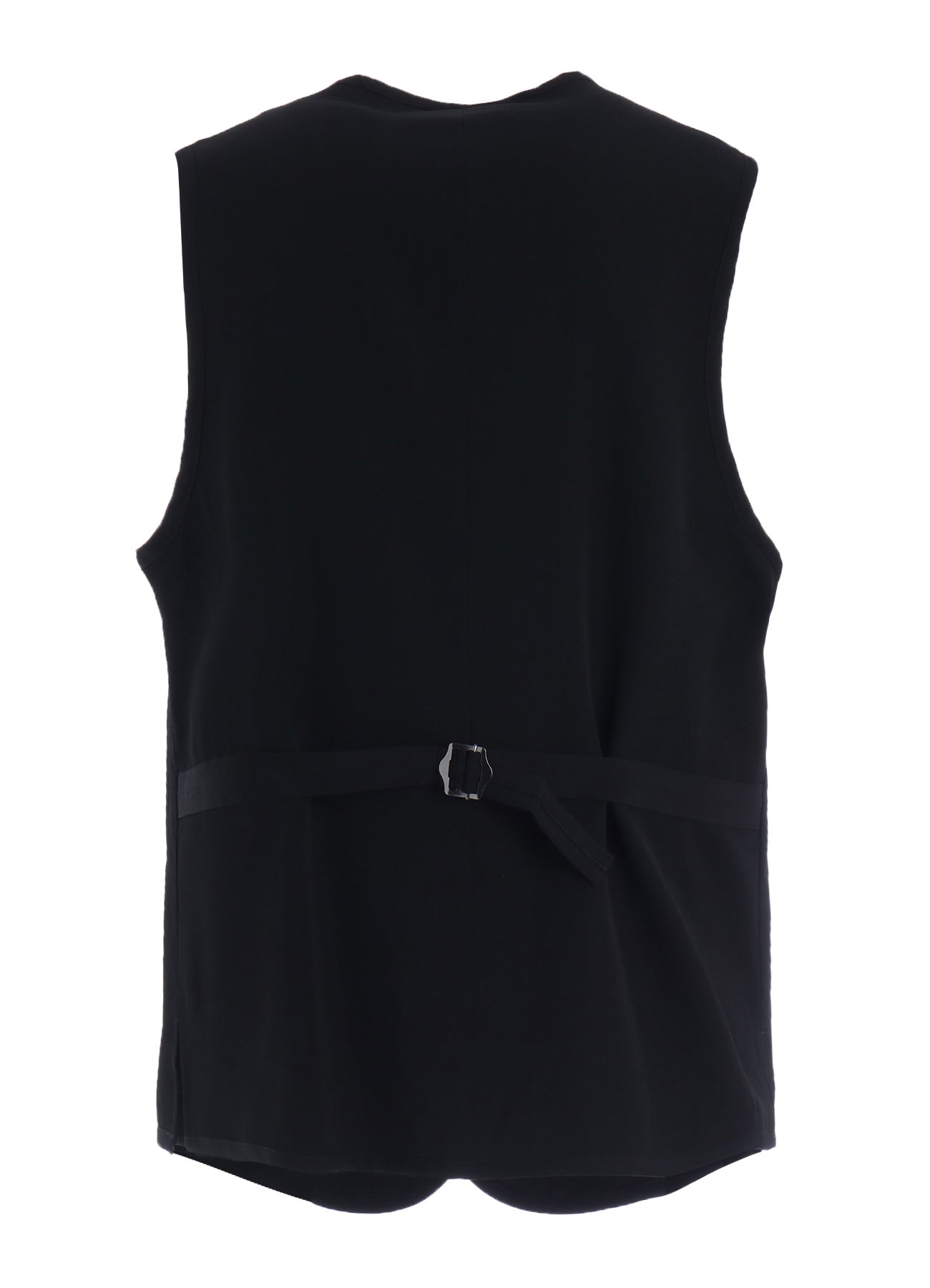 WOOL GABARDINE PIPING VEST