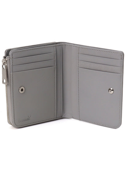 COW LEATHER DOUBLE FOLD WALLET