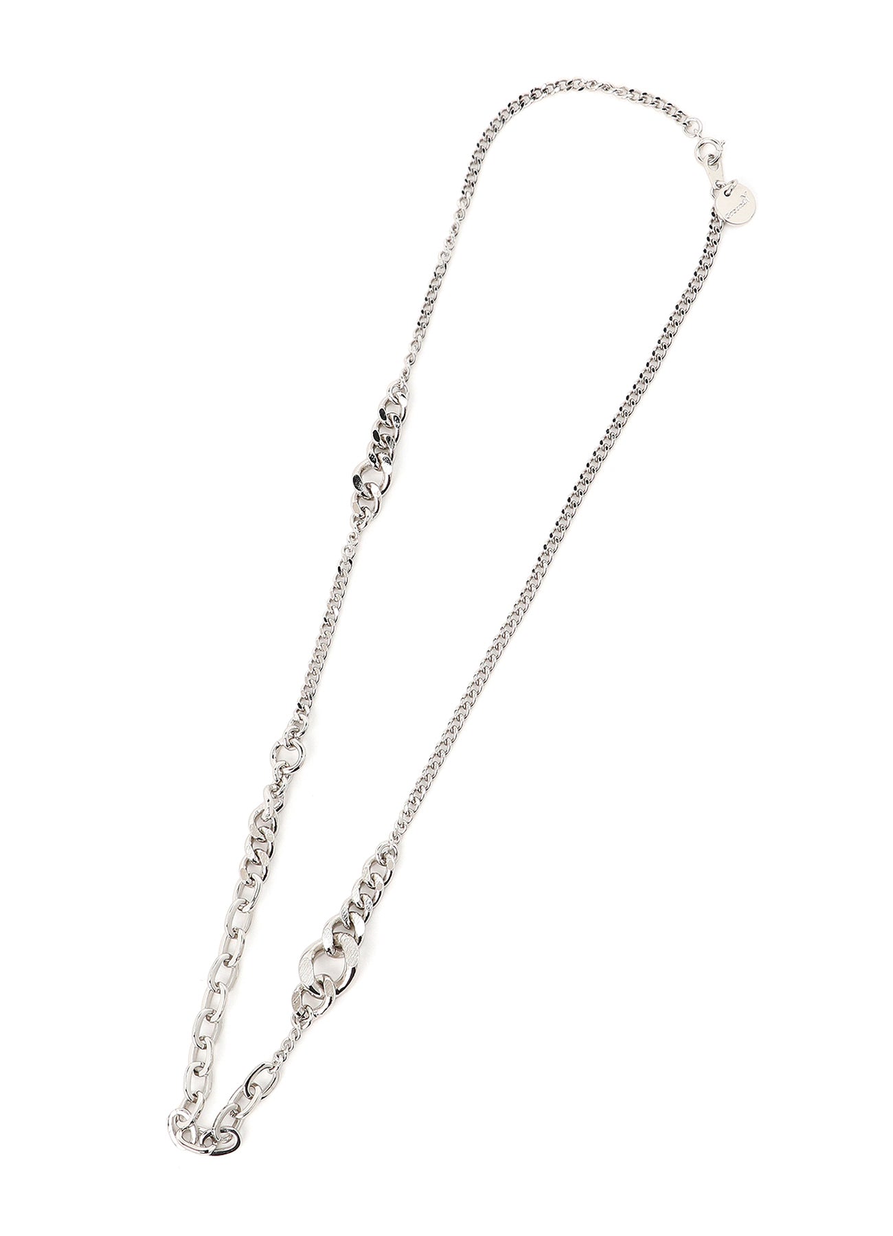 BRASS MIXED CHAIN NECKLACE