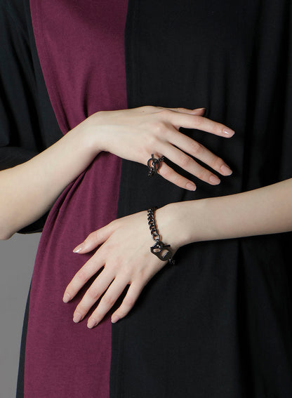 BRASS PULL TAB BRACELET