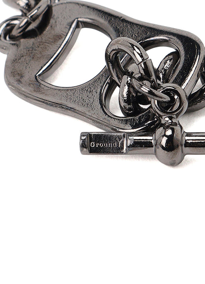 BRASS PULL TAB BRACELET