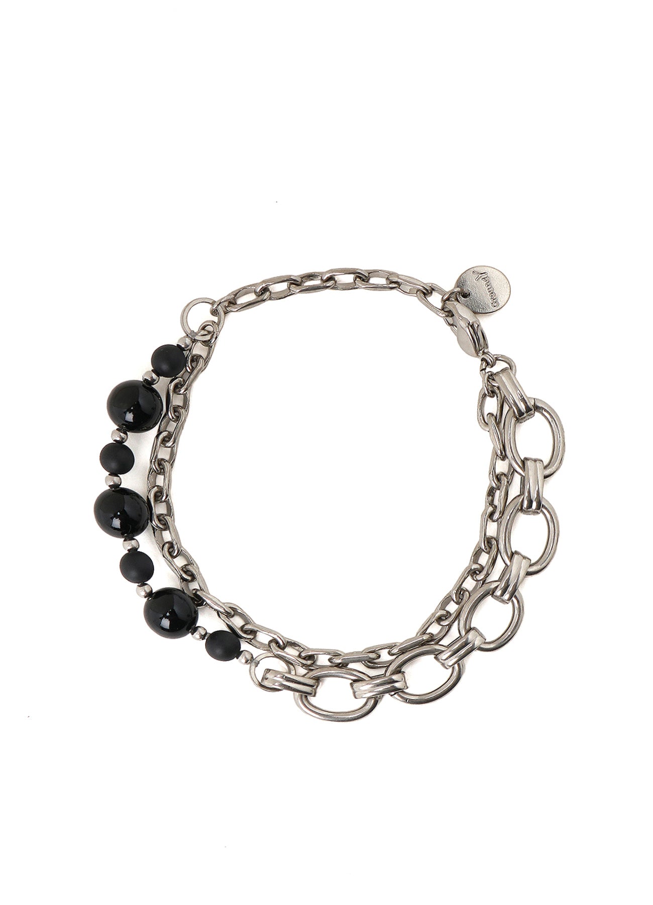 BRASS BEADS CHAIN BRACELET A