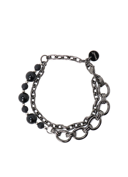 BRASS BEADS CHAIN BRACELET A