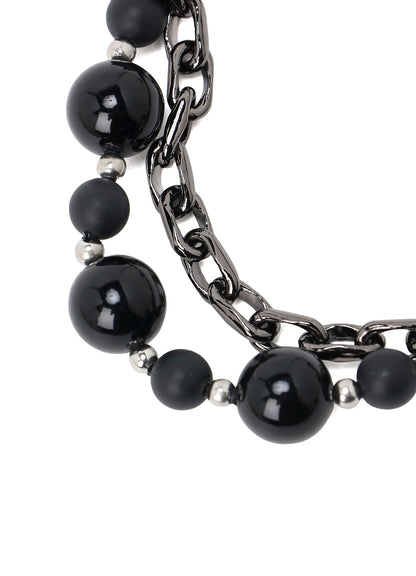 BRASS BEADS CHAIN BRACELET A
