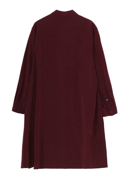 CREPE DE CHINE ASYMMETRY SHIRT