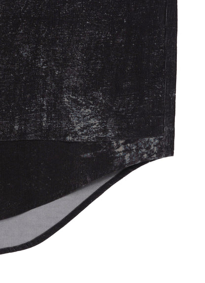 NARROW RIBS CORDUROY OPEN ZIP STANDARD BIG SHIRT
