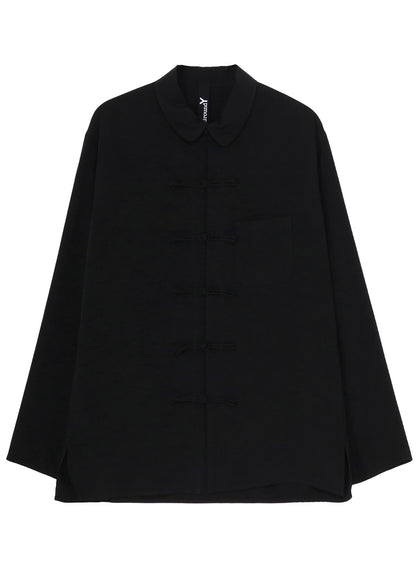 CREPE DE CHINE SHAKA BUTTON SHIRT