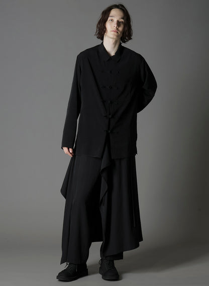 CREPE DE CHINE SHAKA BUTTON SHIRT