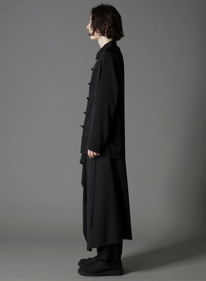 CREPE DE CHINE SHAKA BUTTON SHIRT