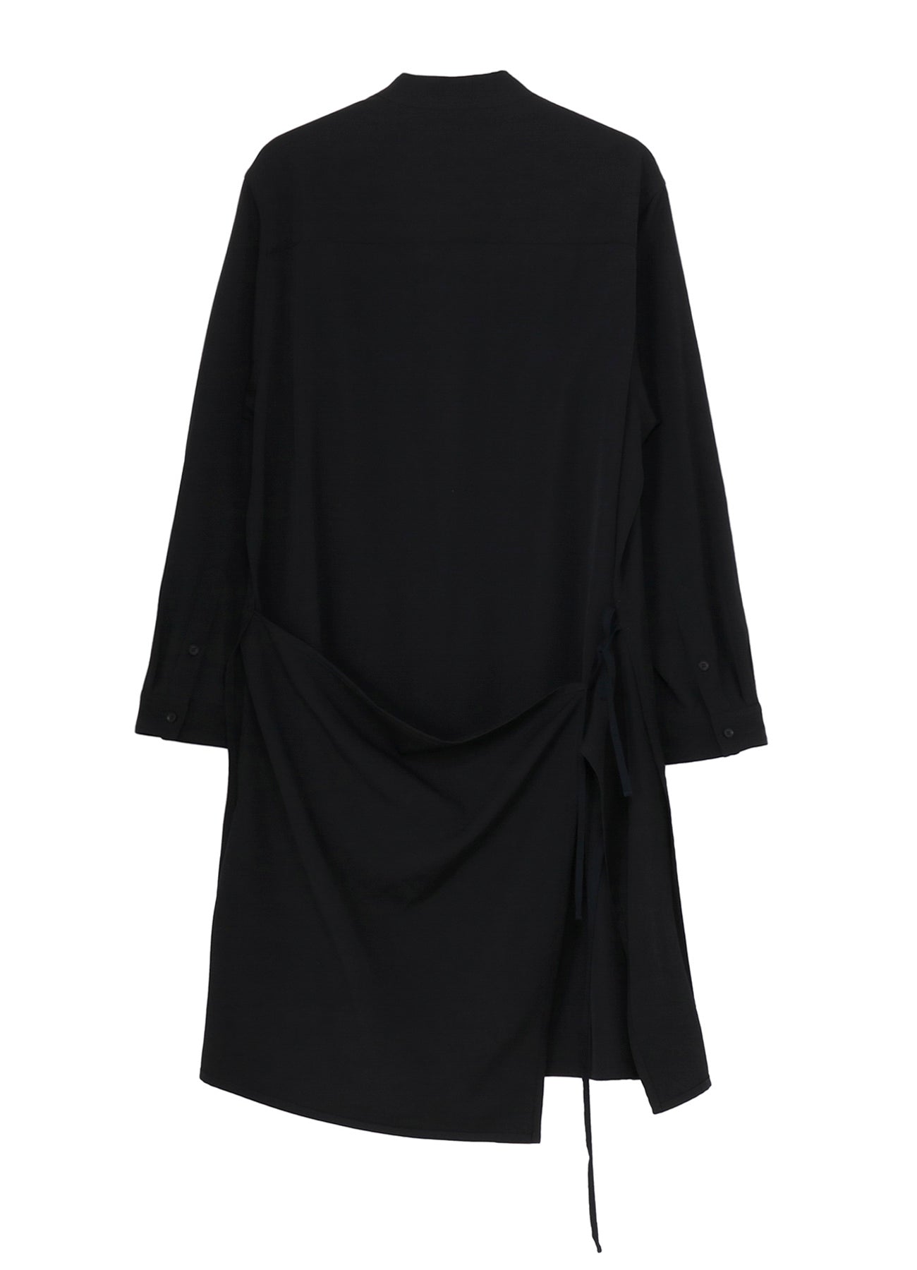 WOOL GABARDINE 3WAY LONG SHIRT