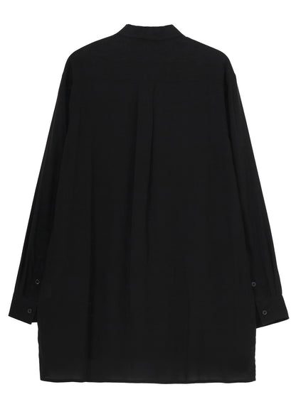 FLOWER STITCH  BACK SIDE TUCK SHIRT