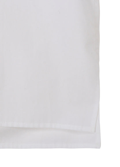 COTTON BROAD DOUBLE COLLAR SLANTED POCKET SHIRT
