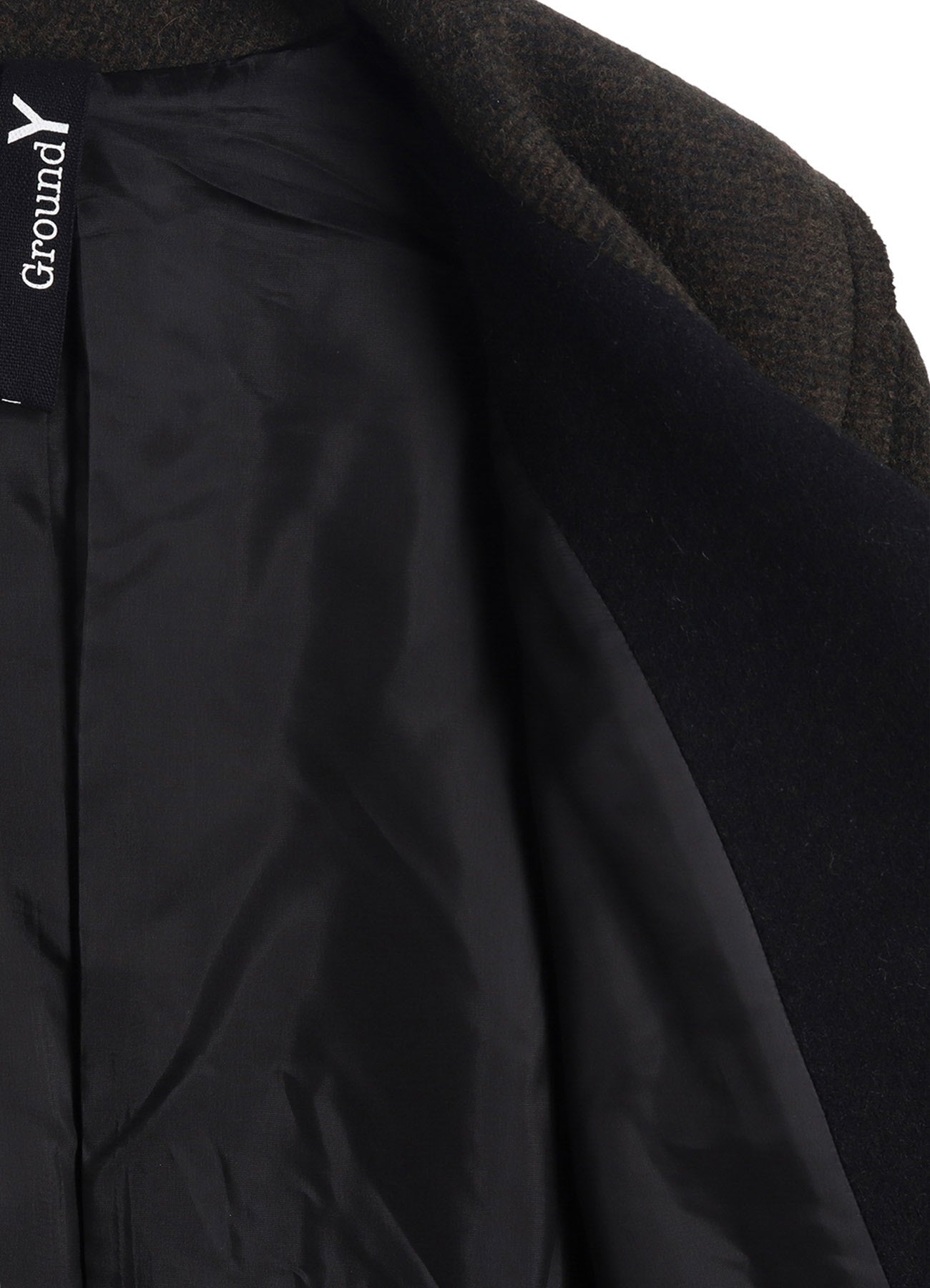 DOUBLE WEAVE MELTON SHORT LENGTH BIG SLEEVE DOUBLE COAT