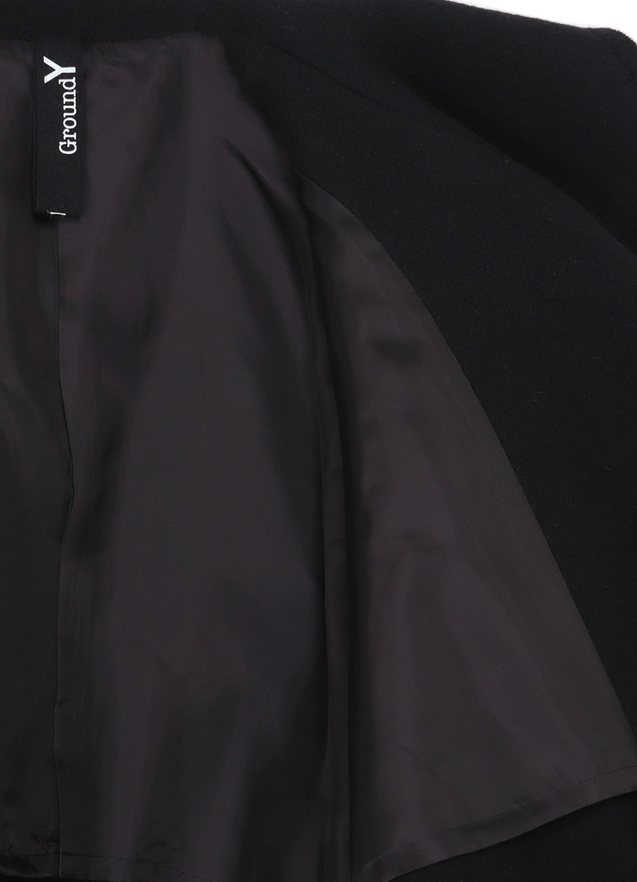 DOUBLE WEAVE MELTON SHORT LENGTH BIG SLEEVE DOUBLE COAT