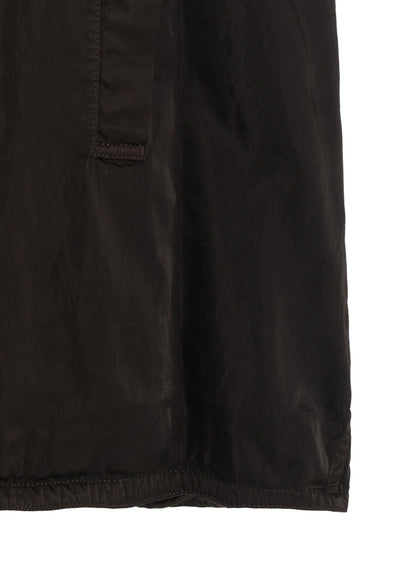 PRODUCT DYED NYLON TEILL+POLYESTER TAFTA SHORT LENGTH BIG SLEEVE DOUBLE COAT