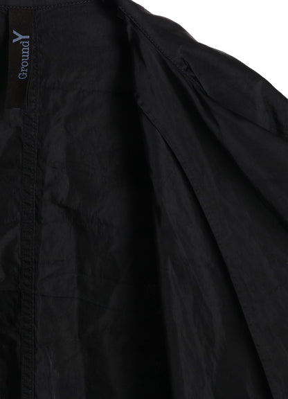 PRODUCT DYED NYLON TEILL+POLYESTER TAFTA SHORT LENGTH BIG SLEEVE DOUBLE COAT
