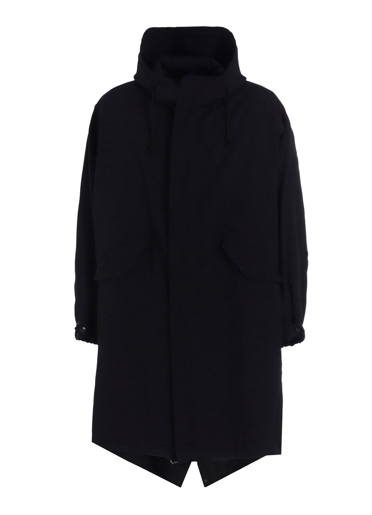 W/GABARDINE HOODED MODS COAT
