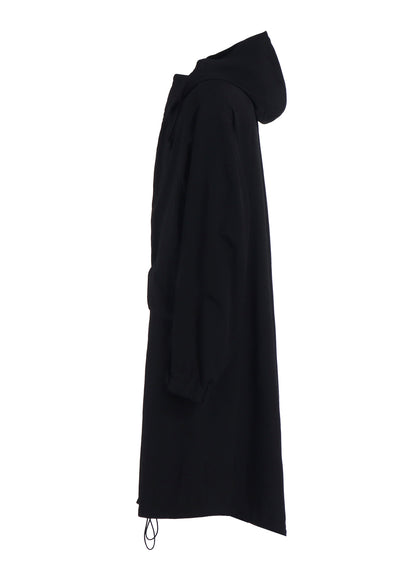 W/GABARDINE HOODED MODS COAT