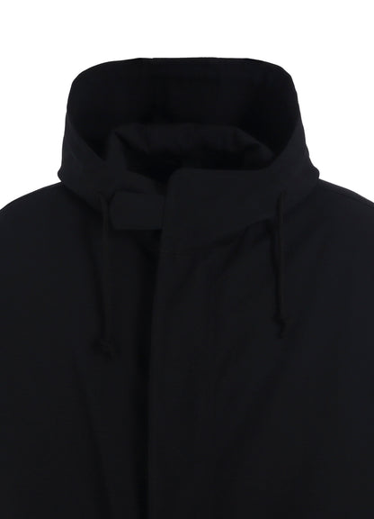 W/GABARDINE HOODED MODS COAT