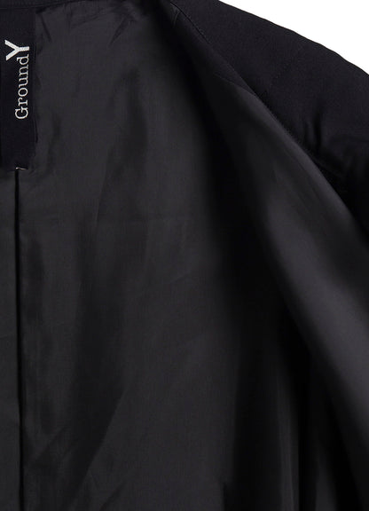 W/GABARDINE HOODED MODS COAT